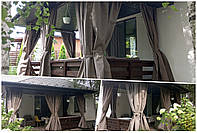 Outdoor curtains custom made to order Ukraine