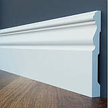 Ударостійкий плінтус Cezar з дюрополімеру LPC-09, висотою 119 мм. Польща. Доставка, фото 2