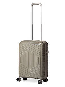 Валіза ручна поклажа S поліпропілен беж 55х36х20см/35л/2.5кг/Snowball