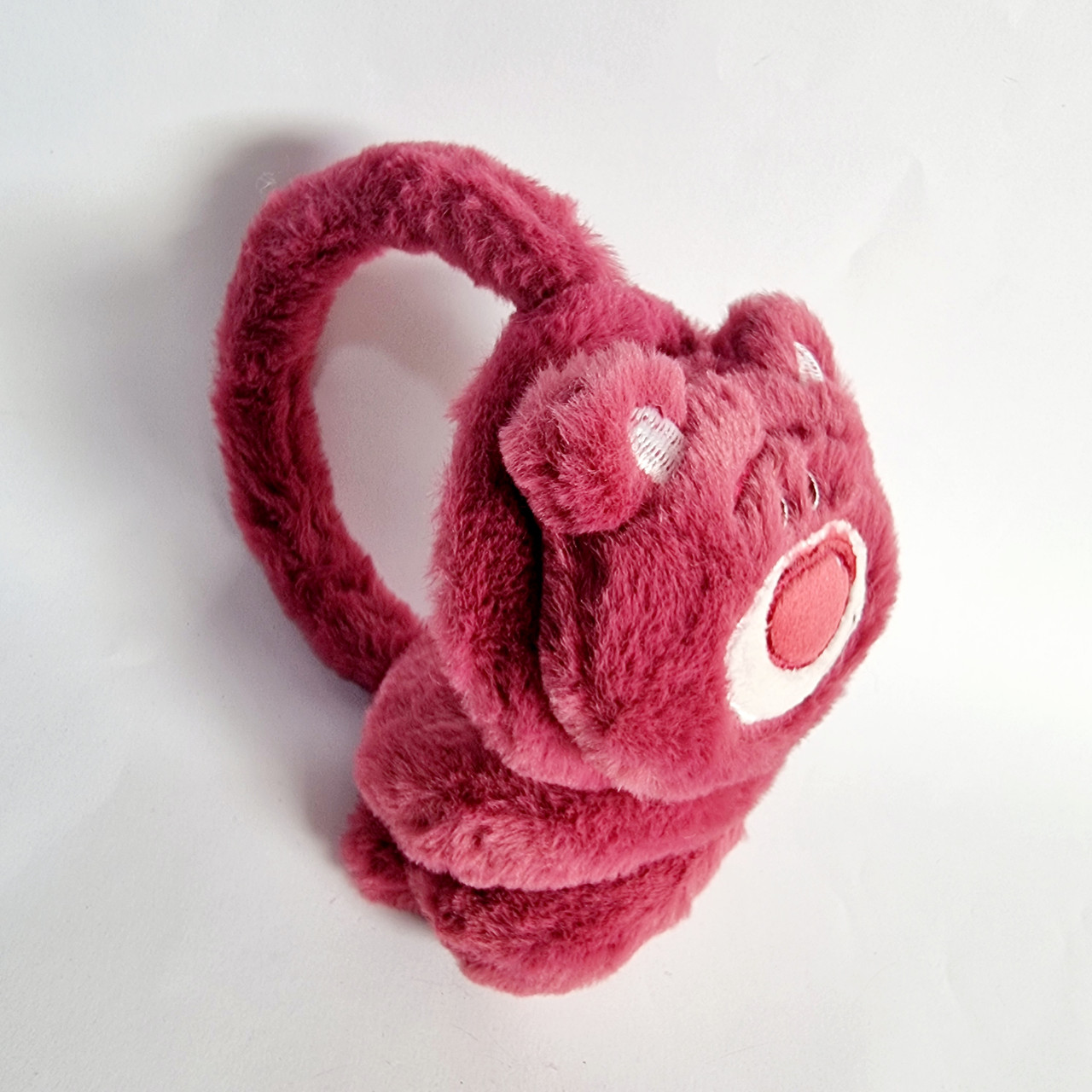 Хутряні дитячі навушники Ведмедик, об'єм 52-56 см