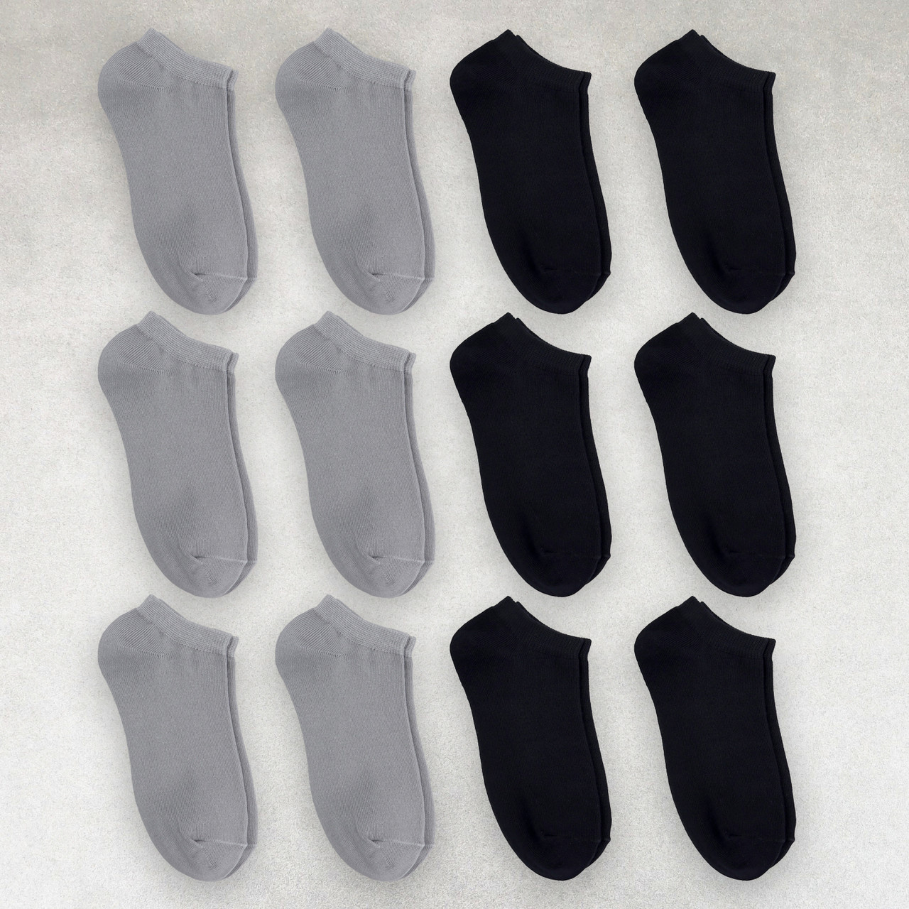 Шкарпетки 12 пар «Grey&Black» бавовна преміум сегмент розмір 35-40 арт. 21006ds 94Н.6/95Н.6