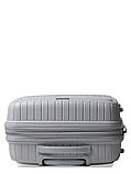 Набір валіз Франція (L M S-3шт) поліпропілен сірий/Snowball 20103, фото 8