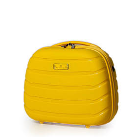 Кейс(ручна поклажа) BCполіпропілен жовтий 36х32х17/16л/1.1кг/Snowball