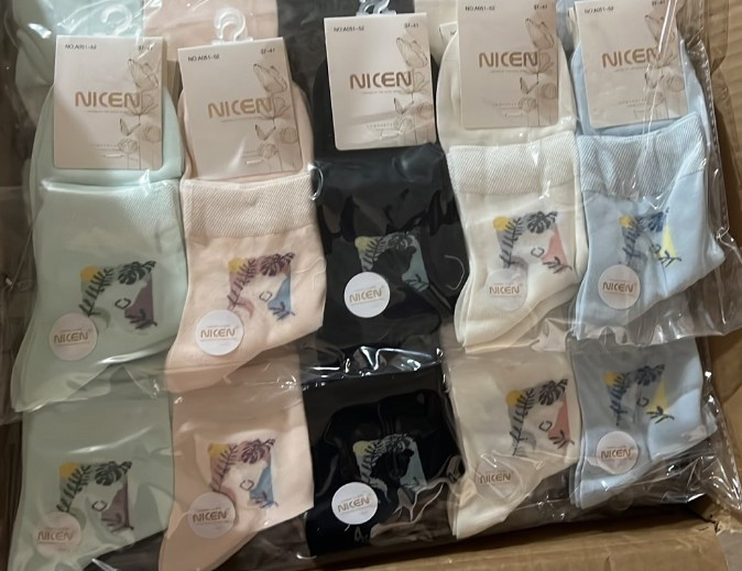 Шкарпетки жіночі бавовняні "Niken" розмір 37-41 Мікс (від 10 пар)