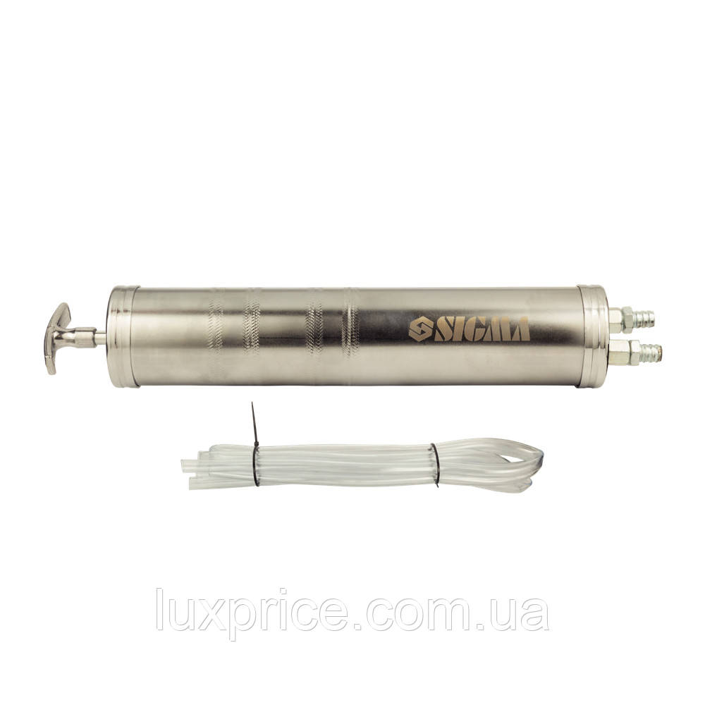Шприц для заливання оливи подвійної дії 500мл SIGMA (6300501)    Luxprice, фото 1
