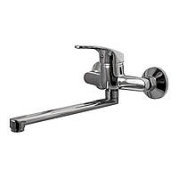 Змішувач для кухні настінний Globus Lux Koln GLK-0104 латунь вилив 25см