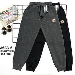 Теплі спортивні штани з манжетам для хлопчика Розміри: 6,7,8,9 років (16175-2)