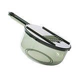 Овочерізка ручна Vegetable Cutter MAG-744 10 в 1 слайсер кошик тертка насадки контейнер, фото 4