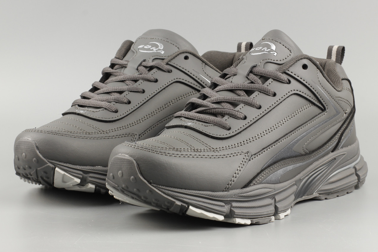 Кросівки унісекс жіночі сірі Bona 946F-2 Бона Розміри 37 39 40 41