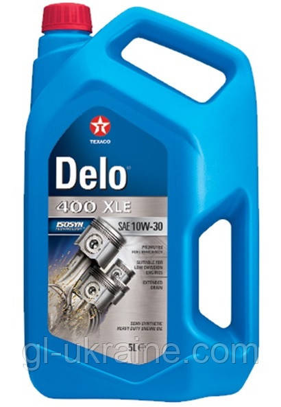 Моторна олива TEXACO Delo 400 XLE 10W-30, 5л (804119LGV)