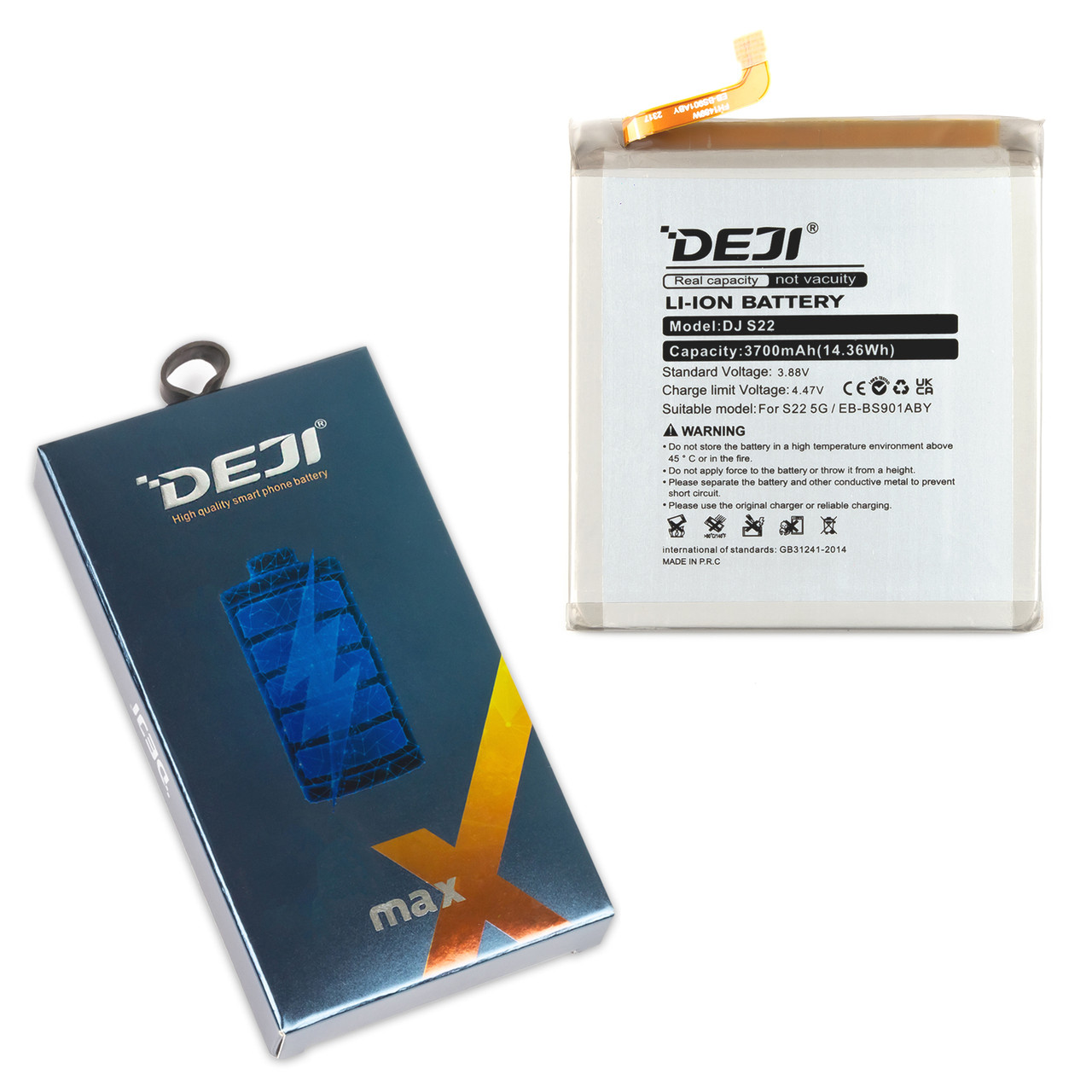 АКБ SAMSUNG S901B S22 (2022) (EB-BS901ABY) DEJI (3700 mAh)