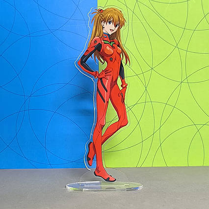 Акрилова статуетка Євангеліон Аска (18 см) / Neon Genesis Evangelion