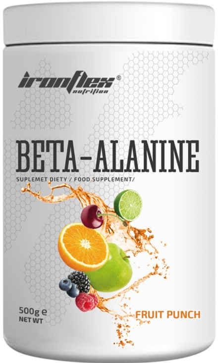 Beta-Аланін IronFlex Beta-Alanine 500g фруктовий пунш