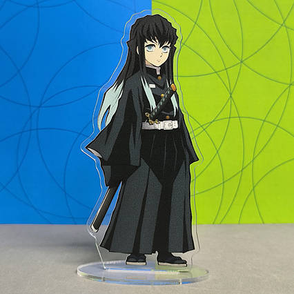 Акрилова статуетка Клинок, що розсікає демонів Муічиро Токіто (18 см) / Demon Slayer