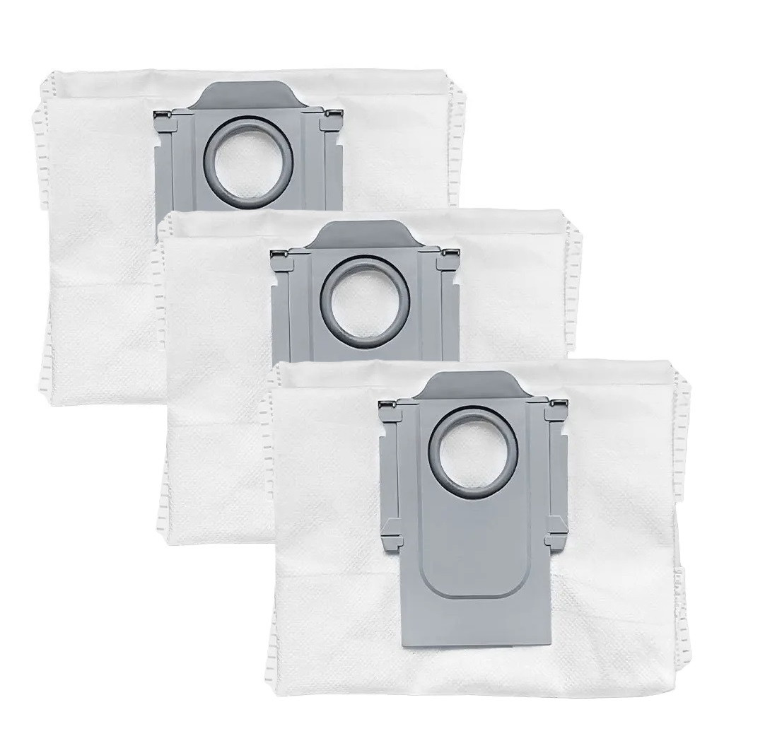 Мішки для сміття для бази Xiaomi Roborock Q5+ / Q5 Pro+ / Q7+ / Q7 Max+ / Q8 Max+ ( Q5PRP52-00 Q7P02-00 Q7P52-00 Q7MP02-00 ) 3 шт.