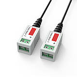 Передавач відеосигналу по витій парі BALUN 2 штуки в комплекті, фото 3