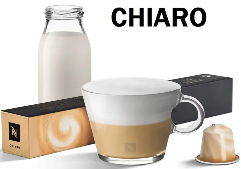 Кава в капсулах Nespresso CHIARO — Кава в капсулах Неспресо (тубус 10 капсул)