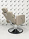 Крісло чоловіче для барбершопу BARBER POLO перукарські крісла з підголівником BarberShop VM 06, фото 3