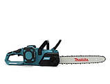 Акумуляторна ланцюгова пила Makita DUC355Z PRO 36V/6AP (Шіна 40 см., Кейс, 2 АКБ, ЗП), фото 9