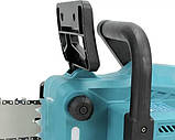 Акумуляторна ланцюгова пила Makita DUC355Z PRO 36V/6AP (Шіна 40 см., Кейс, 2 АКБ, ЗП), фото 5