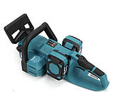 Акумуляторна ланцюгова пила Makita DUC355Z PRO 36V/6AP (Шіна 40 см., Кейс, 2 АКБ, ЗП), фото 6