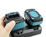 Акумуляторна ланцюгова пила Makita DUC355Z PRO 36V/6AP (Шіна 40 см., Кейс, 2 АКБ, ЗП), фото 10