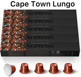 Кава в капсулах Nespresso Cape Town Envivo Lungo (тубус 10 капсул)