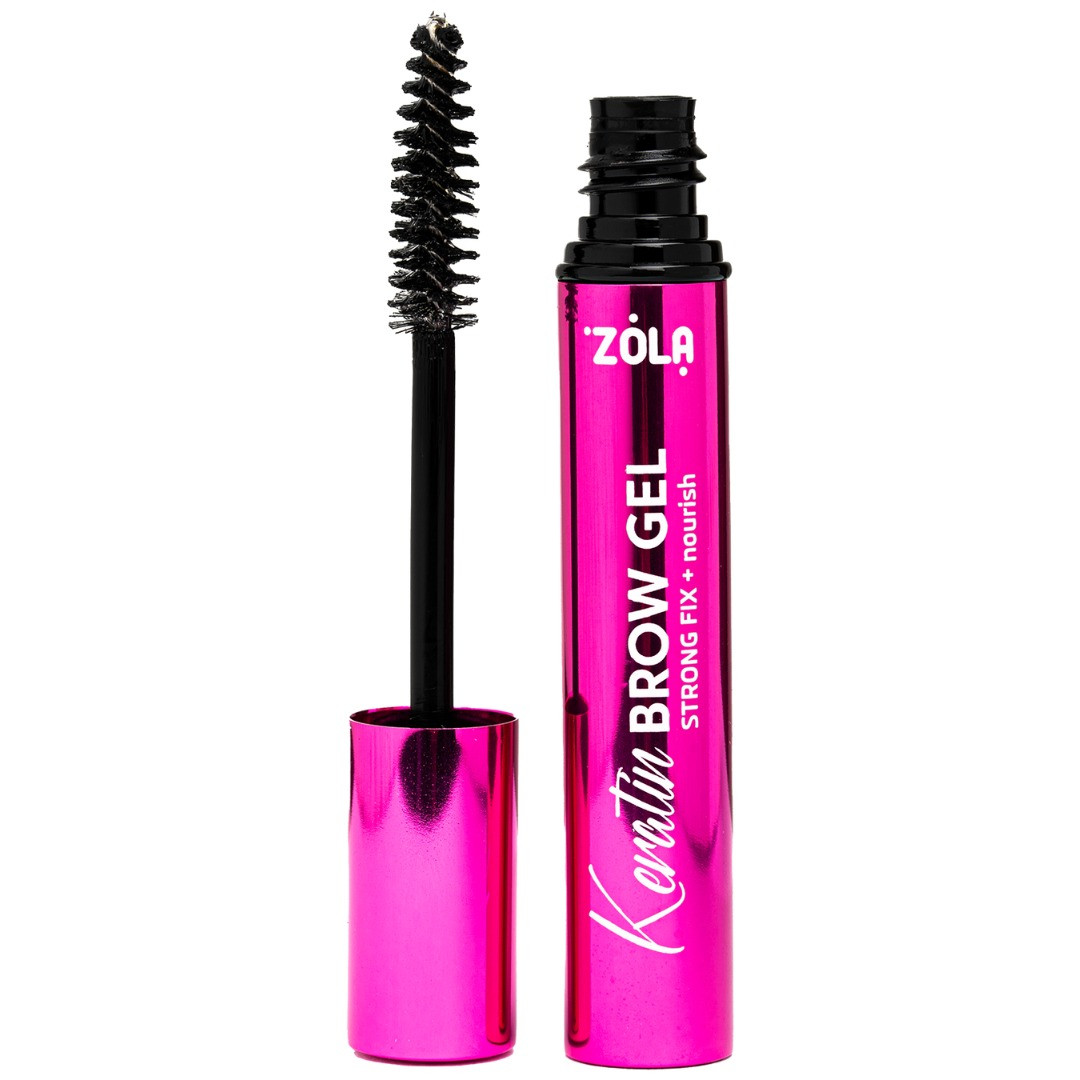 Гель для брів ZOLA Keratin Brow Gel Strong Fix + Nourish