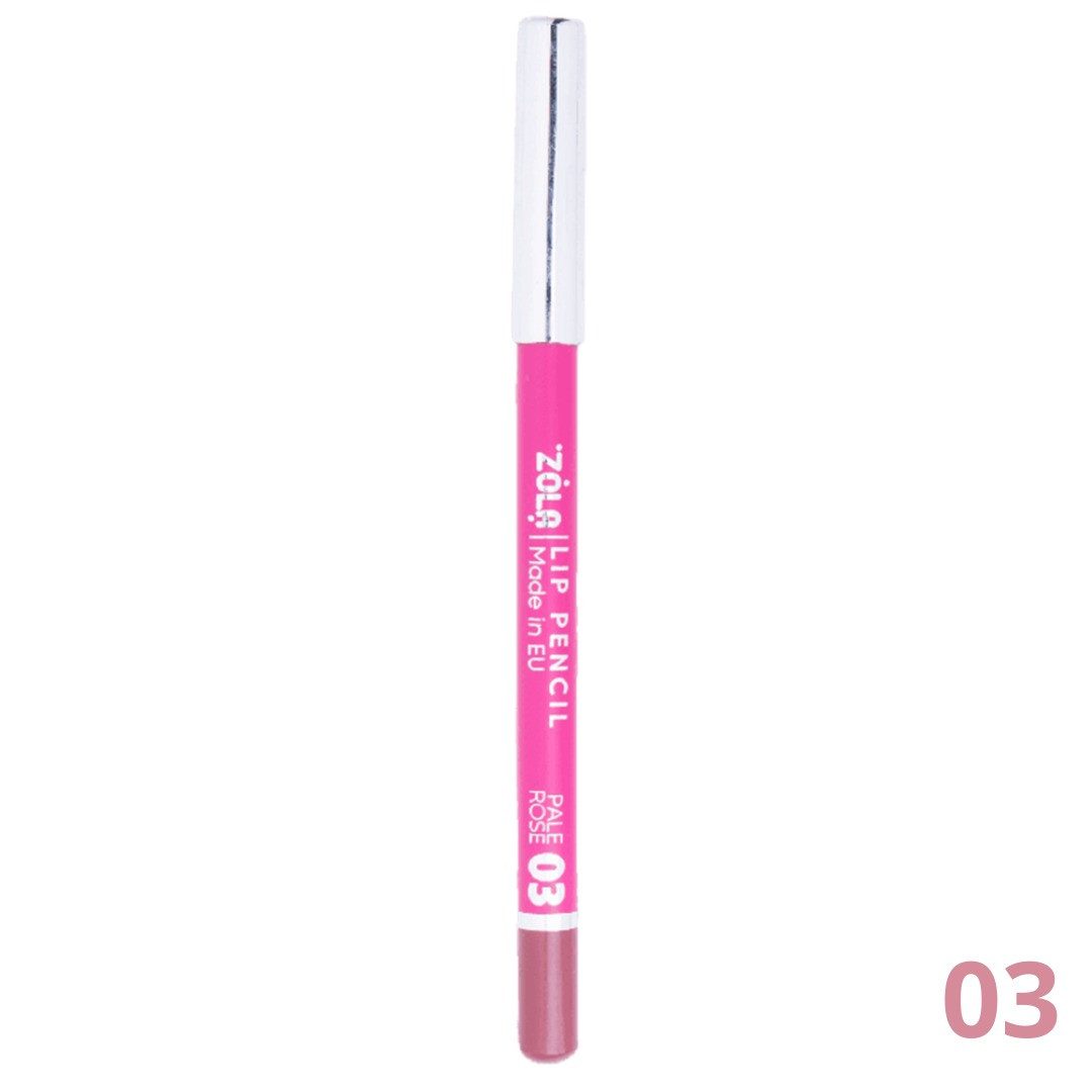 Олівець для губ ZOLA Lip Pencil 03 Pale Rose