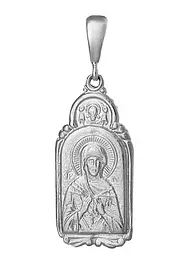 Срібні родійовані хрестики і ладанки