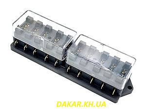 БПР10 Корпус запобіжників Євро на 10