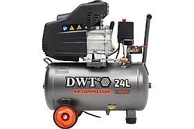 Компресор масляний DWT K11-24 на 24 літри