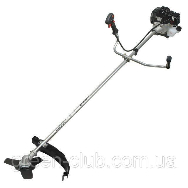 Мотокоса 1.7 кВт, 43 см3, котушка, 3 лопастний ніж, плечовий ремінь INTERTOOL DT-2231