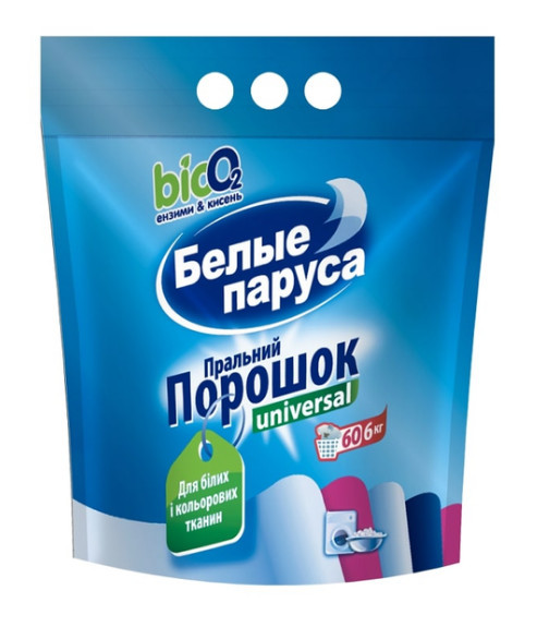 Пральний порошок БІЛІ ВІТРИЛА універсальний 6кг (4820017663267)