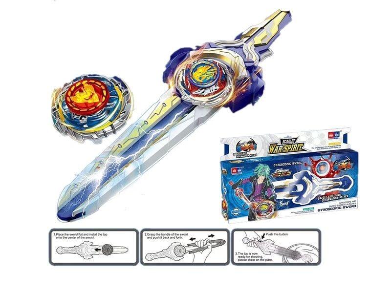 Бейблейд F 6181 меч-запускач, дзиґа