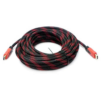 Якісний високошвидкісний кабель HDMI-HDMI V1.4 довжиною 15 метрів