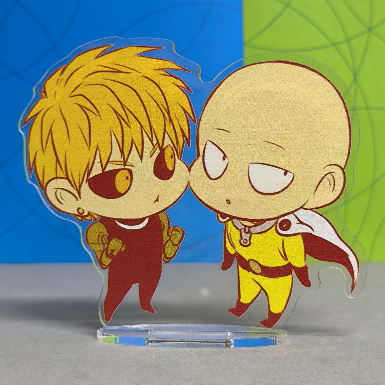 Акриловая статуетка Ванпанчмен (10 см) / One punch man, фото 1