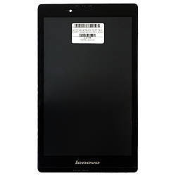 Дисплей (екран) Lenovo Tab 2 8.0" A8-50F A8-50LC, Tab 3 TB3-850F з тачскріном (чорний Оригінал і рамкою)
