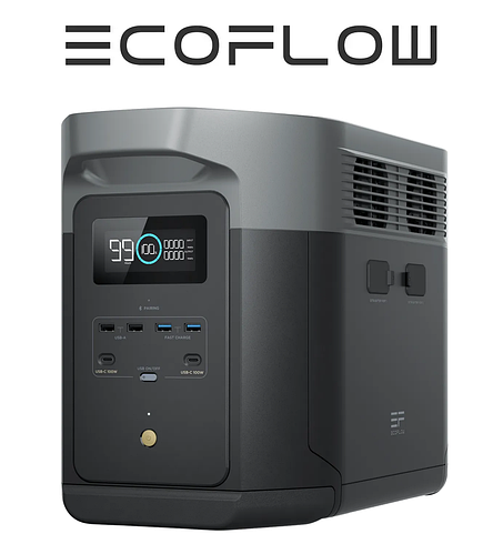 Зарядная станция EcoFlow DELTA 2 MAX 2048Вт*час / 2400Вт (ID#2380456051 ...