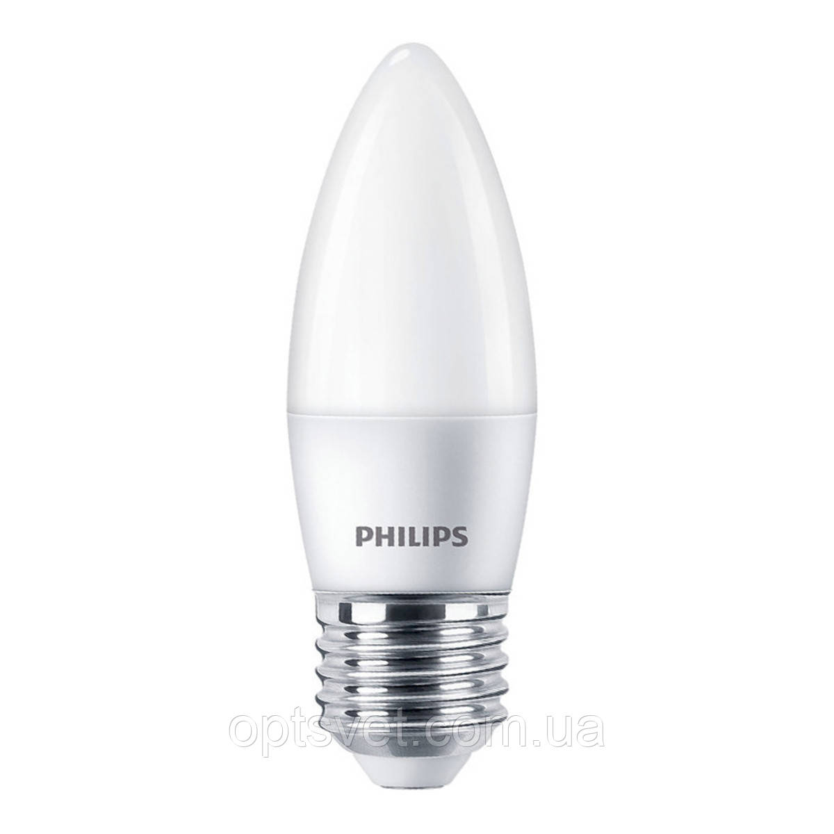Світлодіодна лампа PHILIPS ESS LEDCandle B35 6 W E27 4000 К 220-240 (929002970907), фото 1
