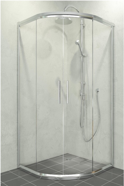 Душова кабіна Aquanil ALONZA 85х85х190 см прозоре скло, фото 1