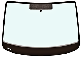Скло лобове Volkswagen Caddy 3 04-15 VAN Securit VIN, кріп.дзерк., молд.
