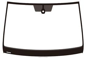 Скло лобове Volkswagen Touran 15- MINIVAN Securit VIN, молд.