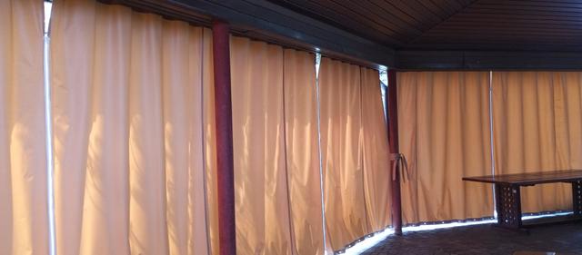 штори в пляжную їдальню lauko užuolaidos