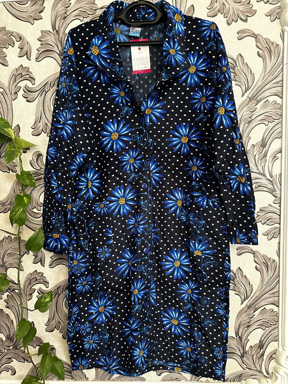 Халат велюровий великі розміри