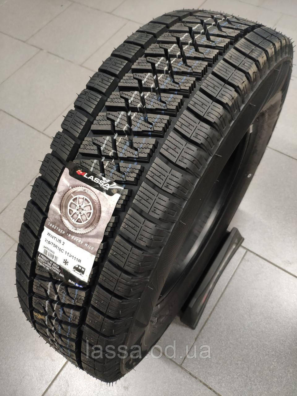 Зимова  шина  Lassa  Wintus 2  215 / 75  R16C  113 / 111R