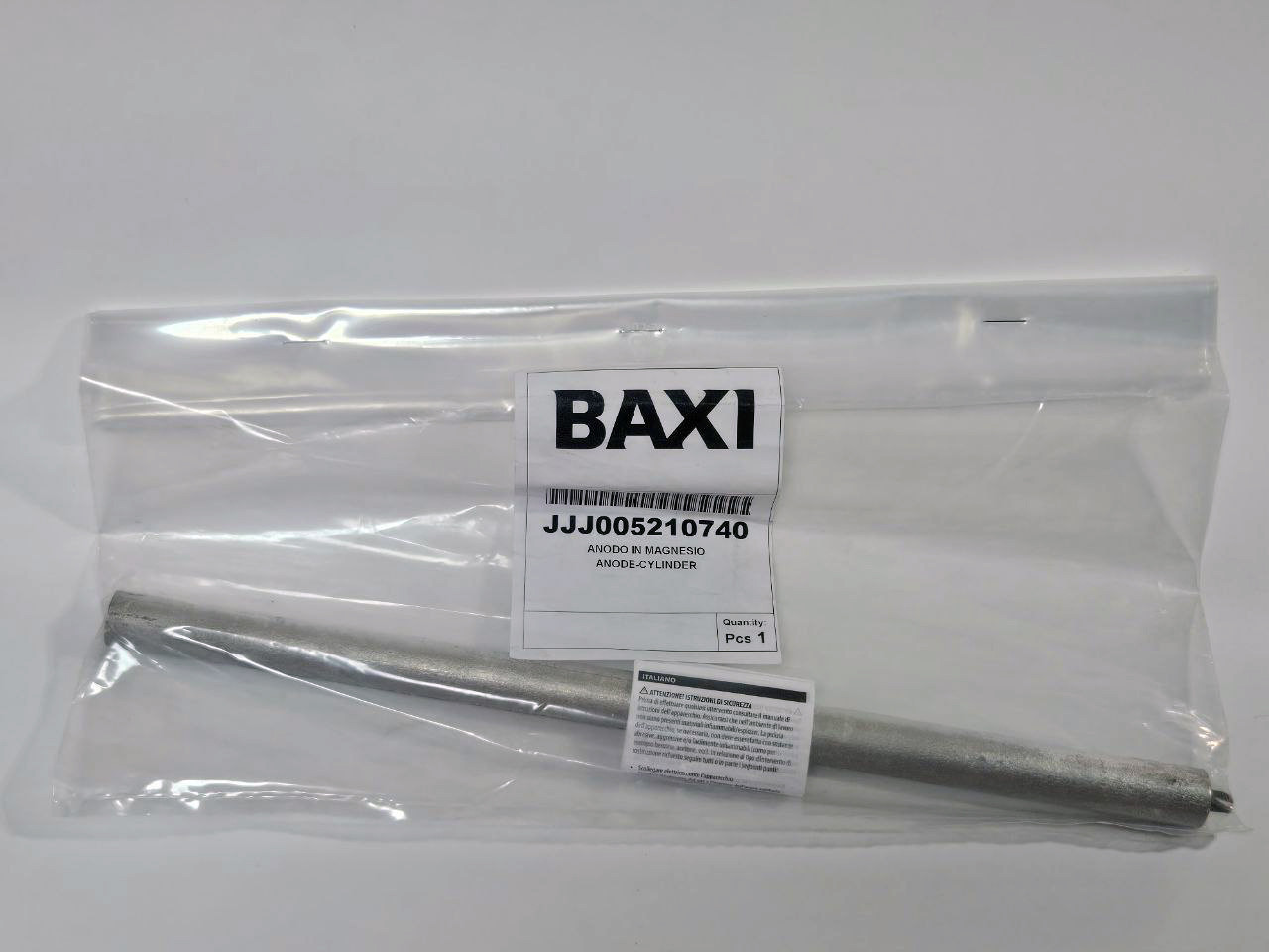 Магнієвий анод конденсаційного котла Baxi Slim 5210740