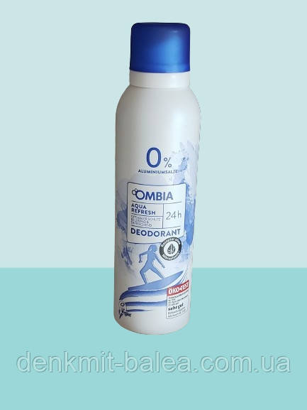 Дезодорант спрей для тіла Свіжість і чистота Ombia Aqua Refresh 200 мл.