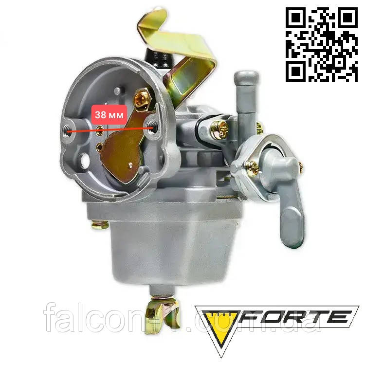 Карбюратор Forte FP10 Bautec 3218 3281 Tiras для бензокос мотопомп Тірас Robin 40-6 Баутек мопедів