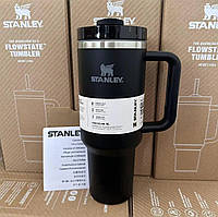 Термос-термочашка Stanley Quencher H2.0 Tumbler з нержавіючої сталі Black 1,18 л KT6007802 solve